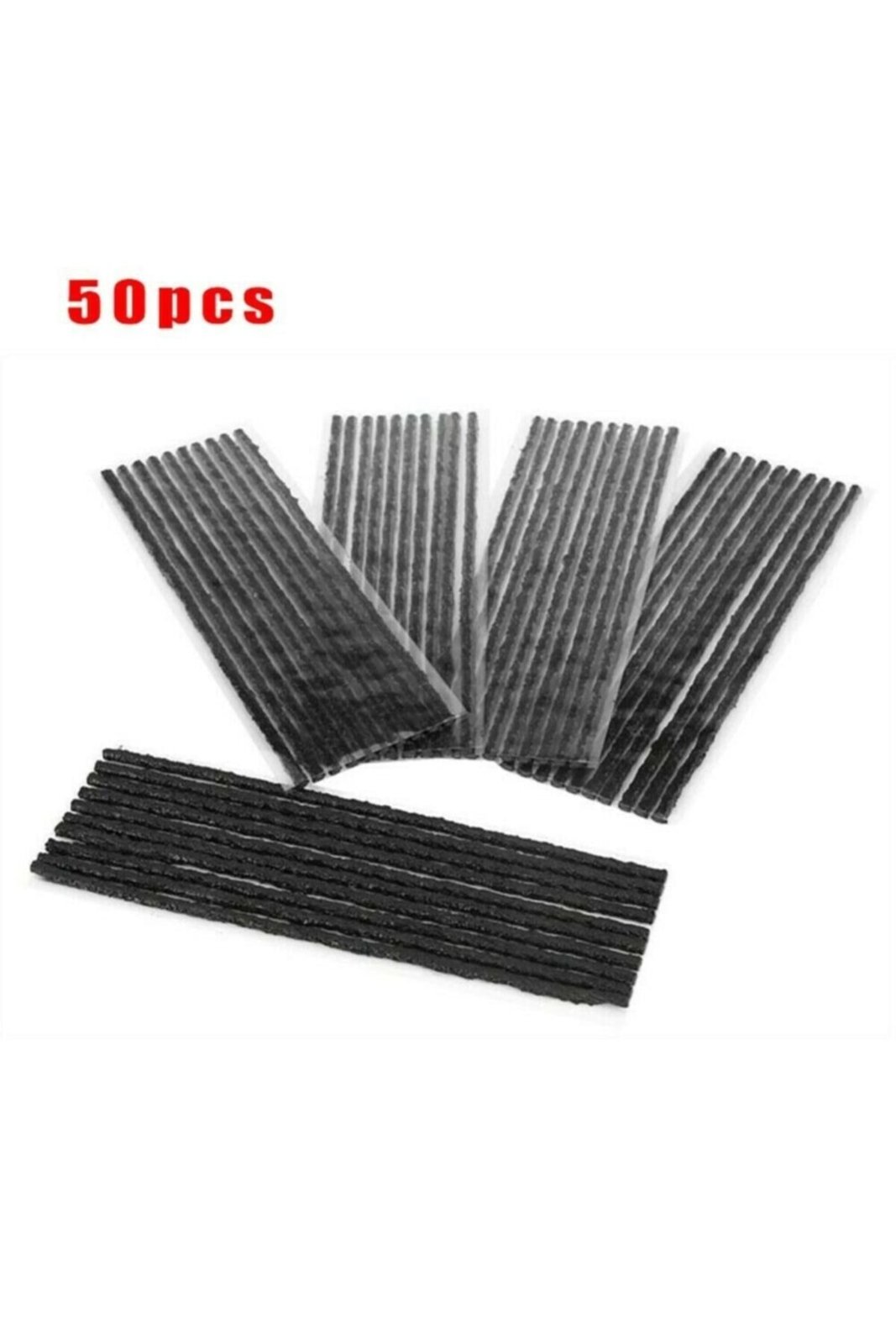 რეზინის ფითილი 20CM LASTIK TAMIR FITILI UZUN INCE SIYAH