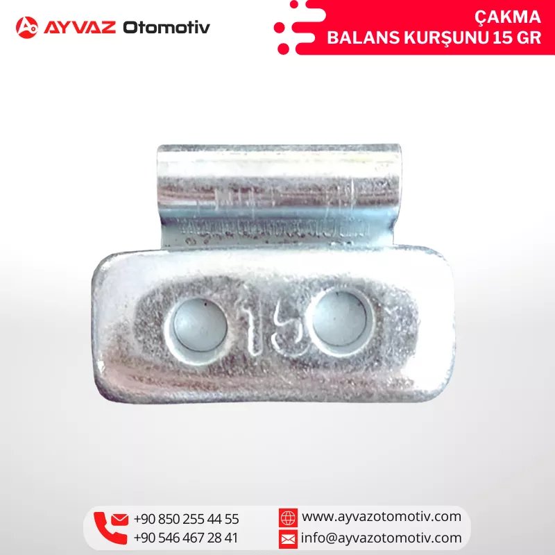 ტყვიის ნაწარმი 15GR NORMAL BALANS AGIRLIGI