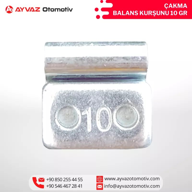 ტყვიის ნაწარმი 10GR TURBO BALANS AGIRLIGI