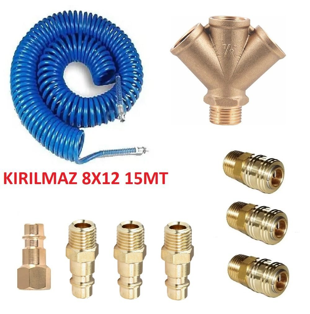 პლასტმასის შლანგი 8x12 mm HAVA HORTUMU 15 MT