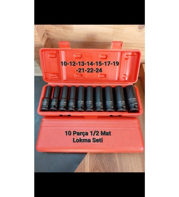 ქანჩის გასაღების საცვლელი თავაკი 18MM 1/2 HAVALI LOKMA