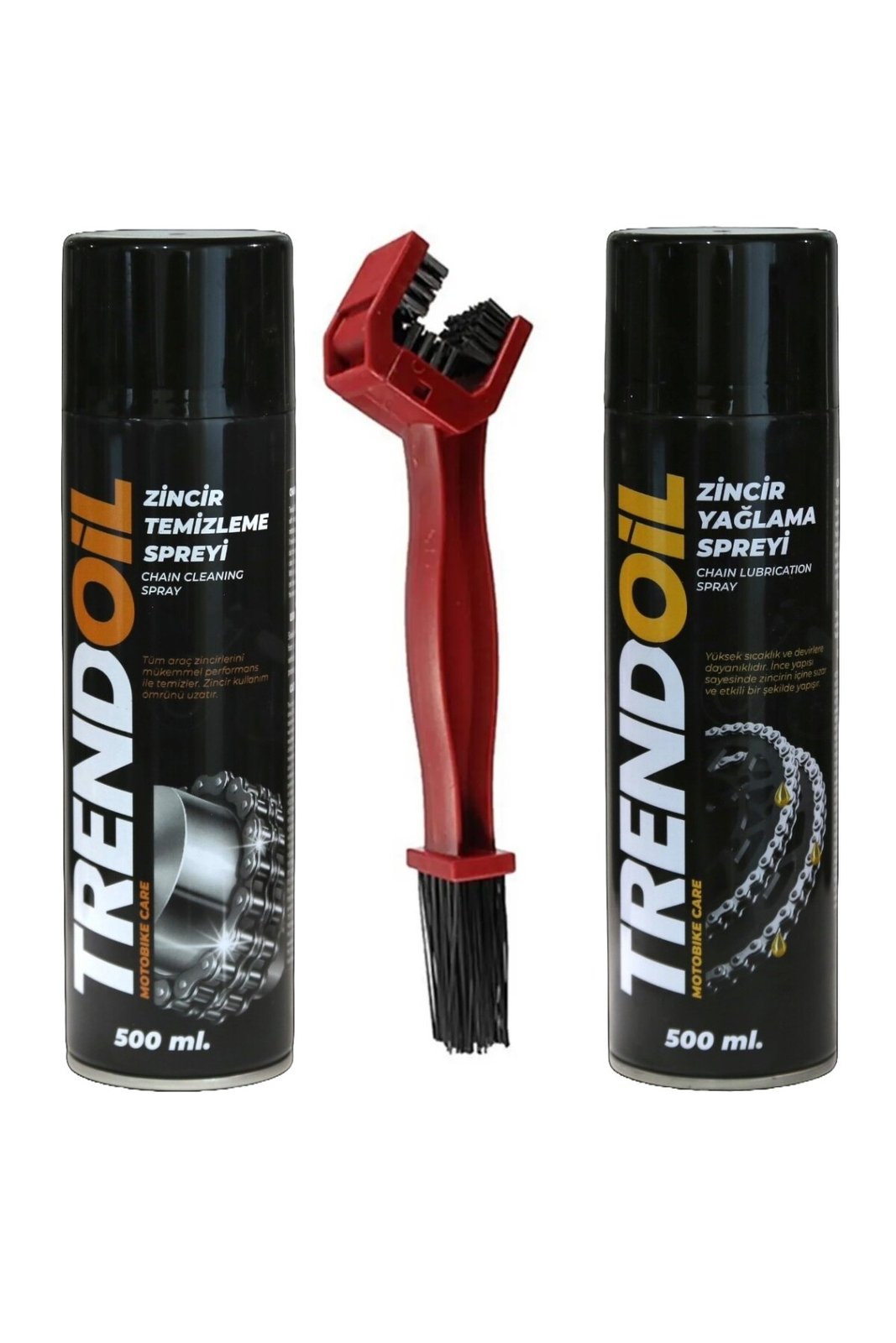 AERO MOTOSIKLET ZINCER TEMIZLEME  500 ML ჯაჭვის გამწმენდი