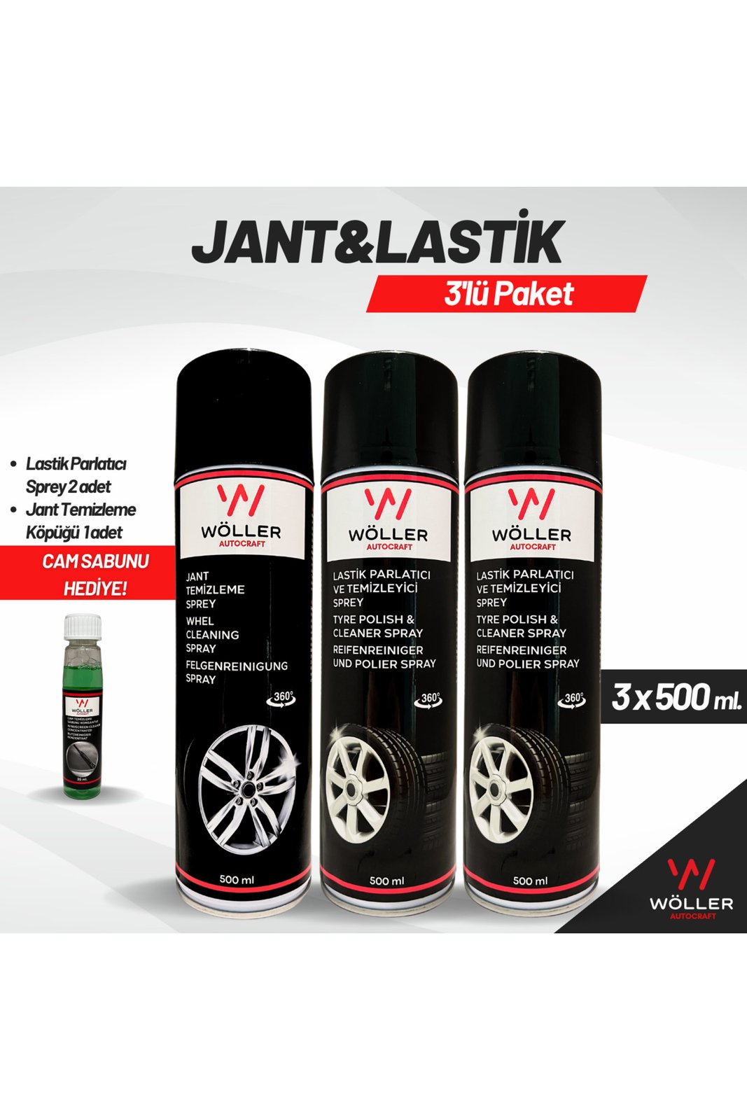დისკის საწმენდი საშუალება WLS JANT TEMIZLEME 200ML