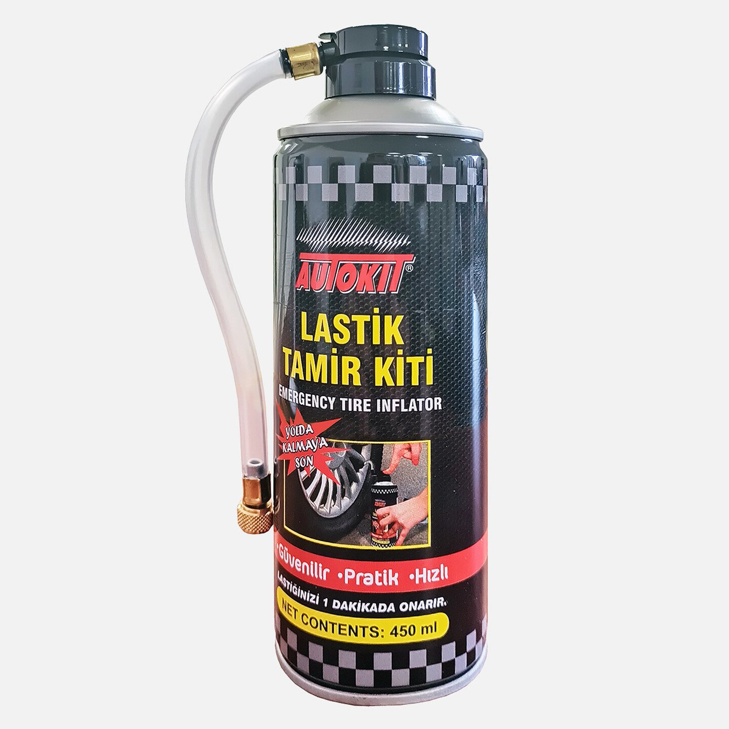 AERO LASTIK TAMIR KITI 300 ML ა/მ საბურავის გასაბერი სპრეი
